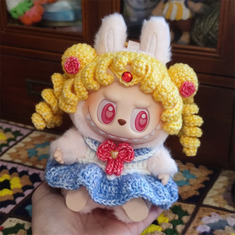 Sailor Moon Inspired Handmade Labubu Clothes