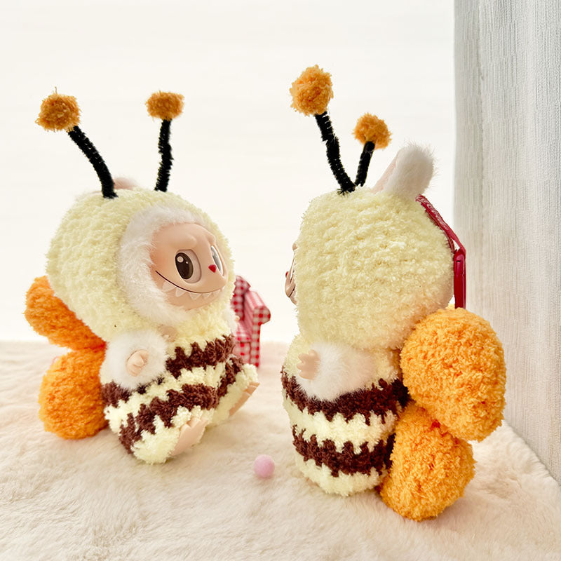 Kawaii Bee Labubu Clothes