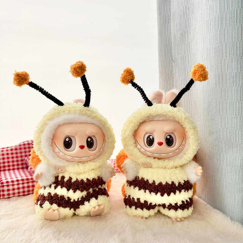 Kawaii Bee Labubu Clothes