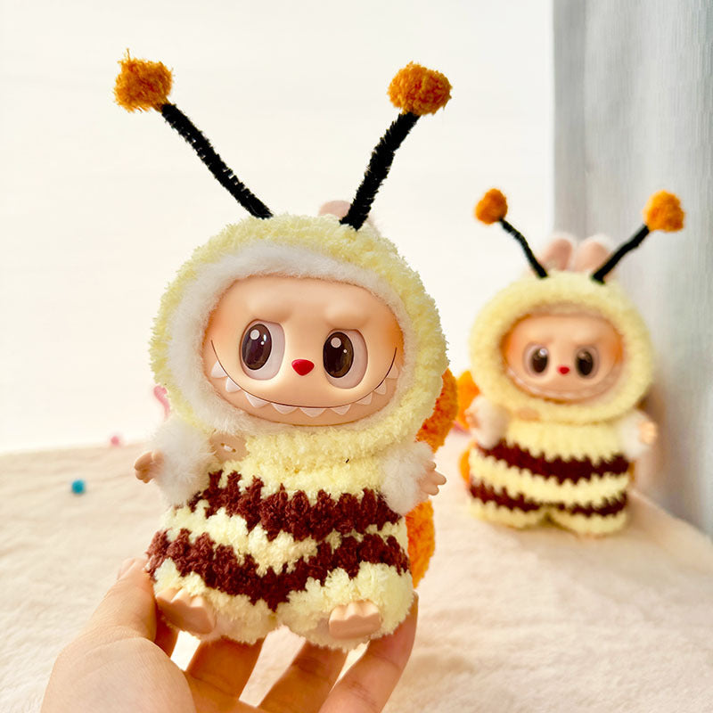 Kawaii Bee Labubu Clothes